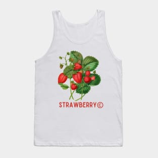 Vintage Strawberry Classic Tank Top